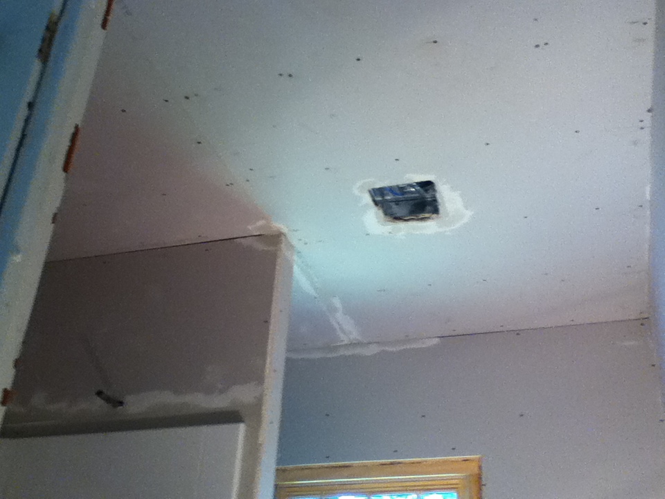 Remodeling Bathroom Ceiling Drywall