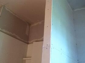 Drywall above Shower Remodeling