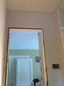 Drywall for Remodeled Bathroom