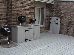 Deck Remodeling Storage