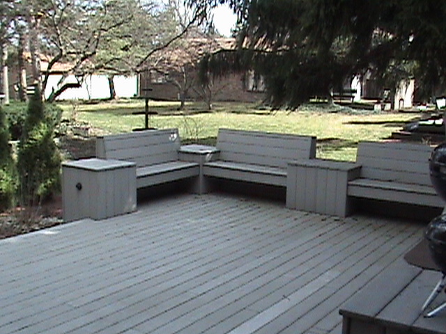 Deck Bench Renovations