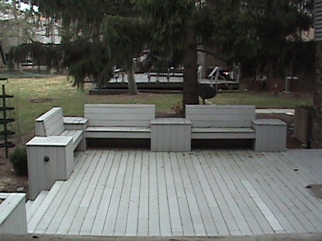 Custom Deck Benches