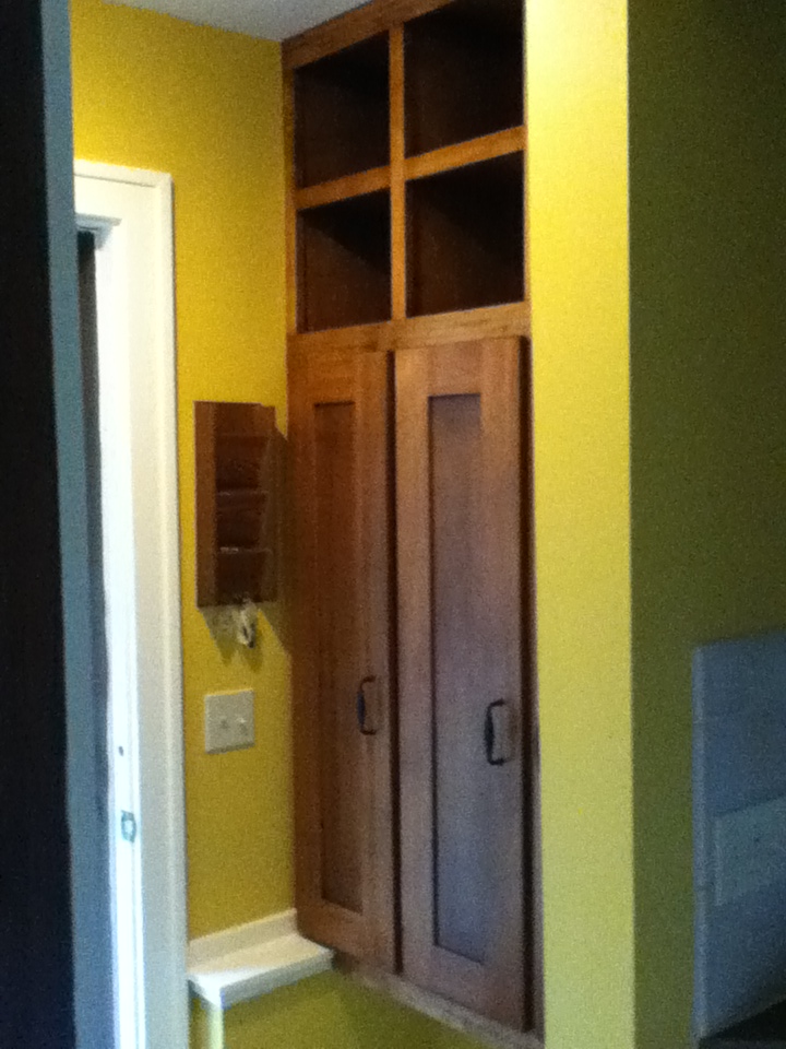 Locker Cabinets in Mudroom