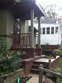 Porch Addition Deck Landing