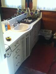 Old Bathroom Vanity