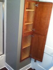 Remodeled Custom Linen Closet After