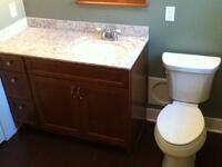 Remodeled Vanity with Stool