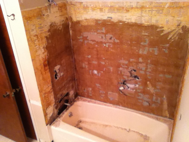 Removing Steel Tub for Remodel