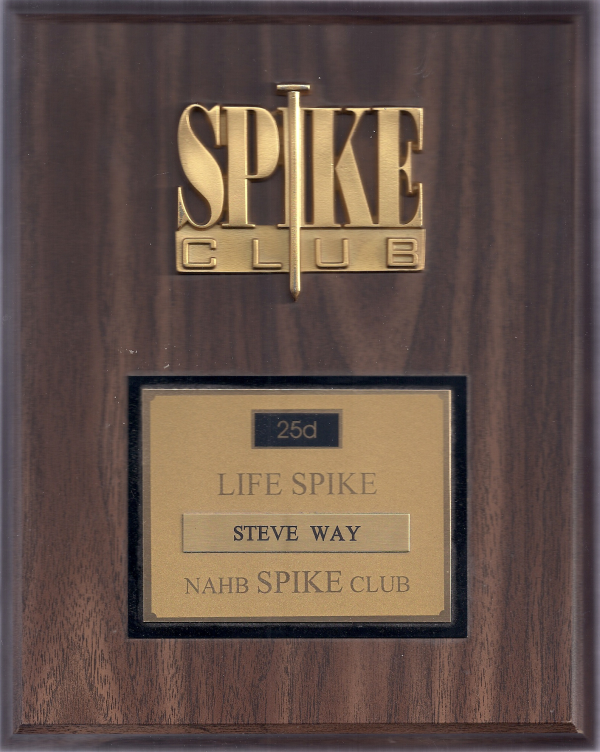 Life Spike Award Steve Way