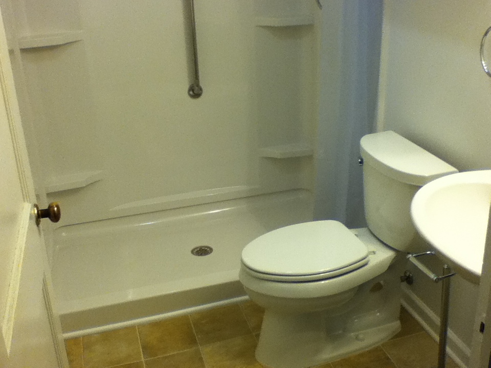 Walk in Shower Bathroom Remodel