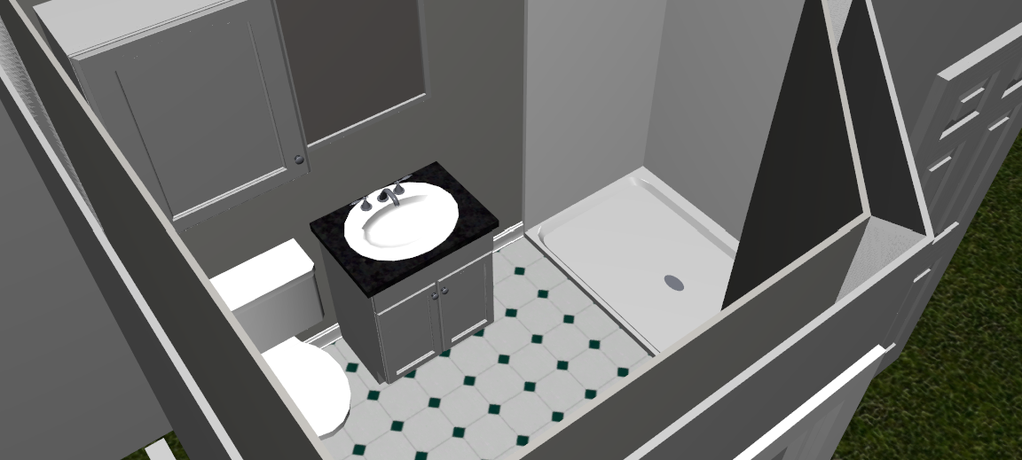 3D Bathroom Remodel Design