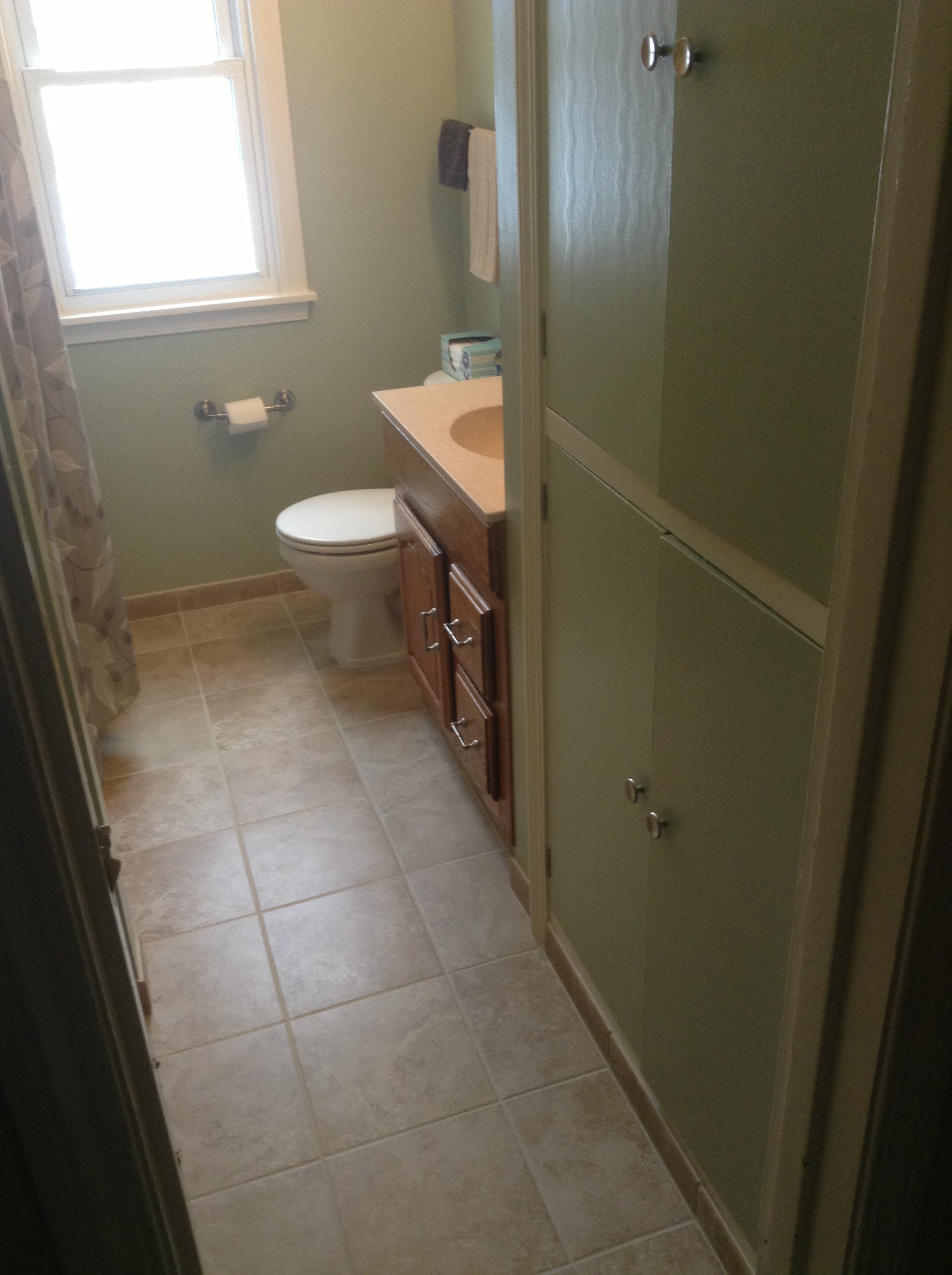 Ceramic Tile Bathroom